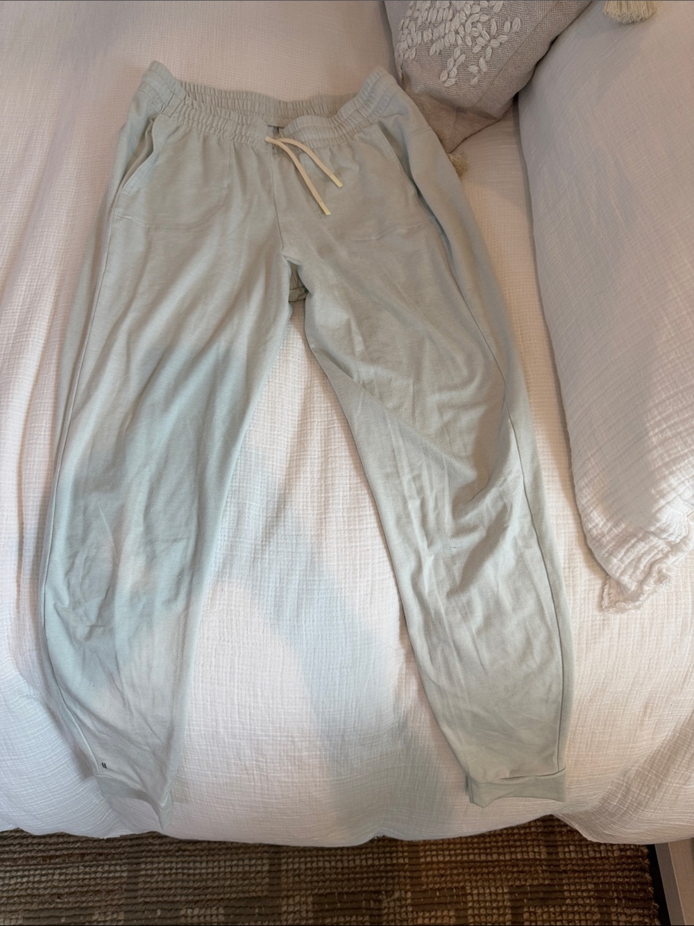 NOBULL Light Sage Elastic-Waist Joggers